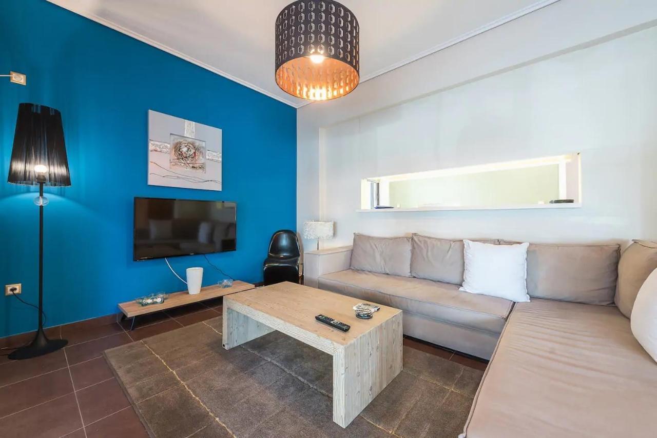 Glyfada Glass-Walled Designed Apt Athen Eksteriør billede