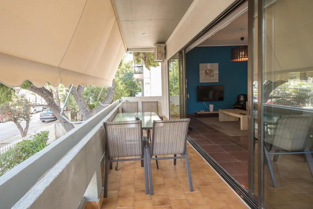 Glyfada Glass-Walled Designed Apt Athen Eksteriør billede
