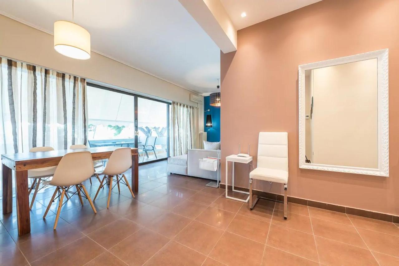 Glyfada Glass-Walled Designed Apt Athen Eksteriør billede